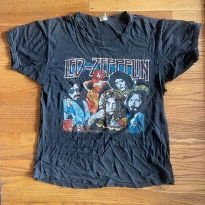 AUTHENTIC LED ZEPPELIN 1980 WORLD TOUR TEE